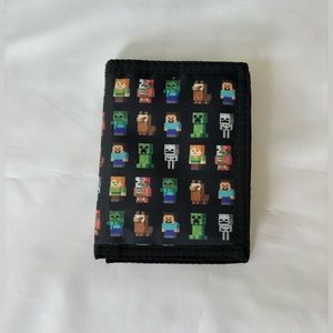 Minecraft Triple Fold Wallet